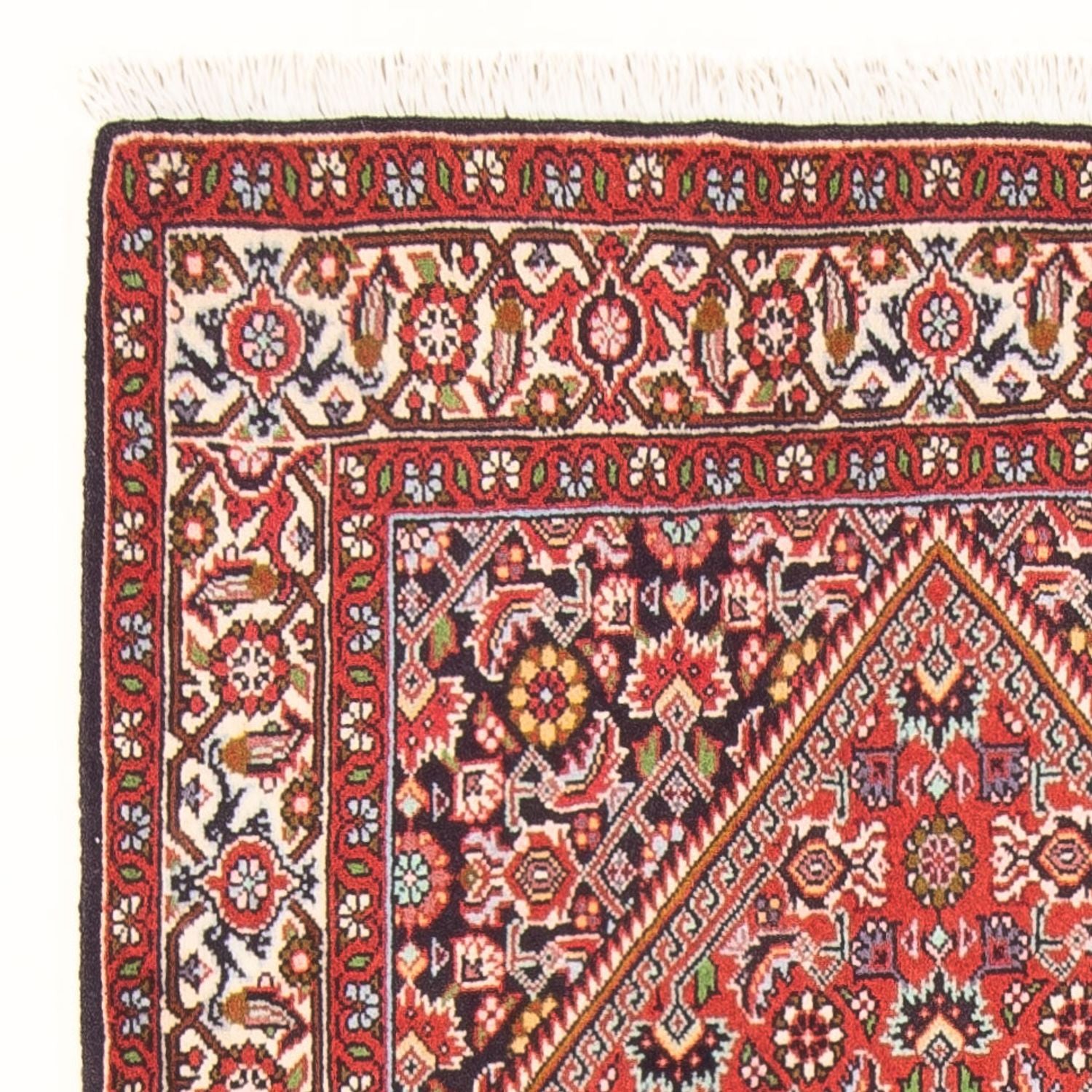 Persisk tæppe - Bijar - Royal - 158 x 84 cm - rød