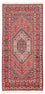 Persisk tæppe - Bijar - Royal - 152 x 78 cm - rød