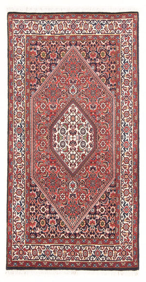 Persisk tæppe - Bijar - Royal - 151 x 80 cm - rød