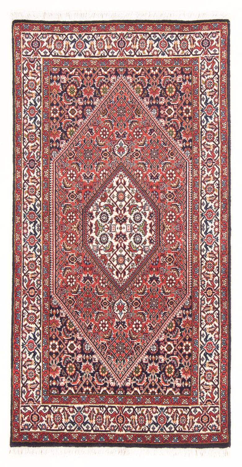 Persisk tæppe - Bijar - Royal - 151 x 80 cm - rød