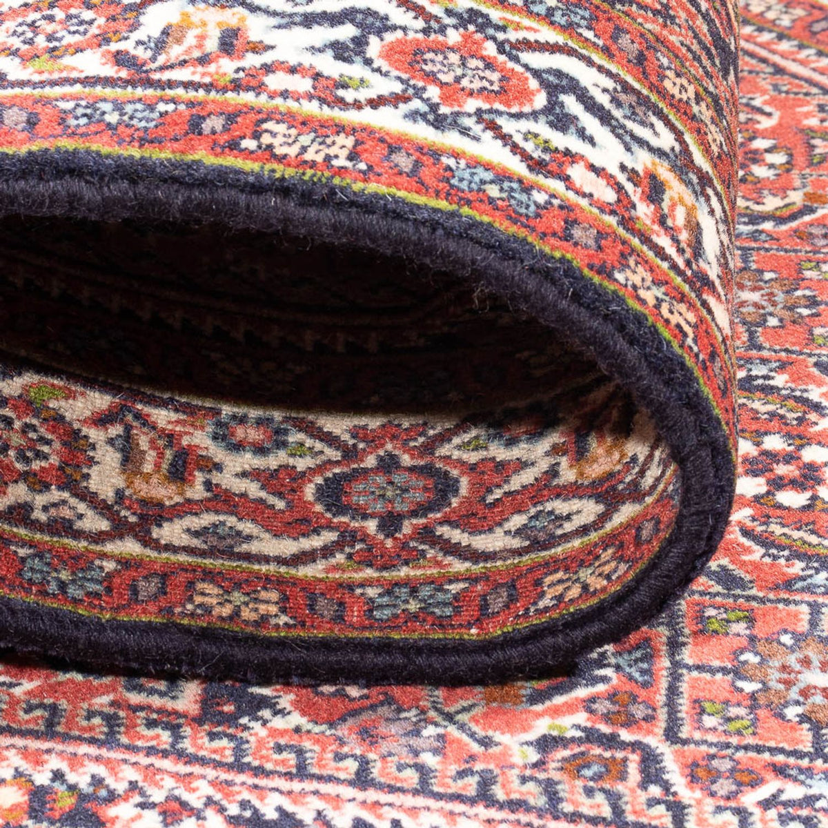 Persisk tæppe - Bijar - Royal - 151 x 80 cm - rød