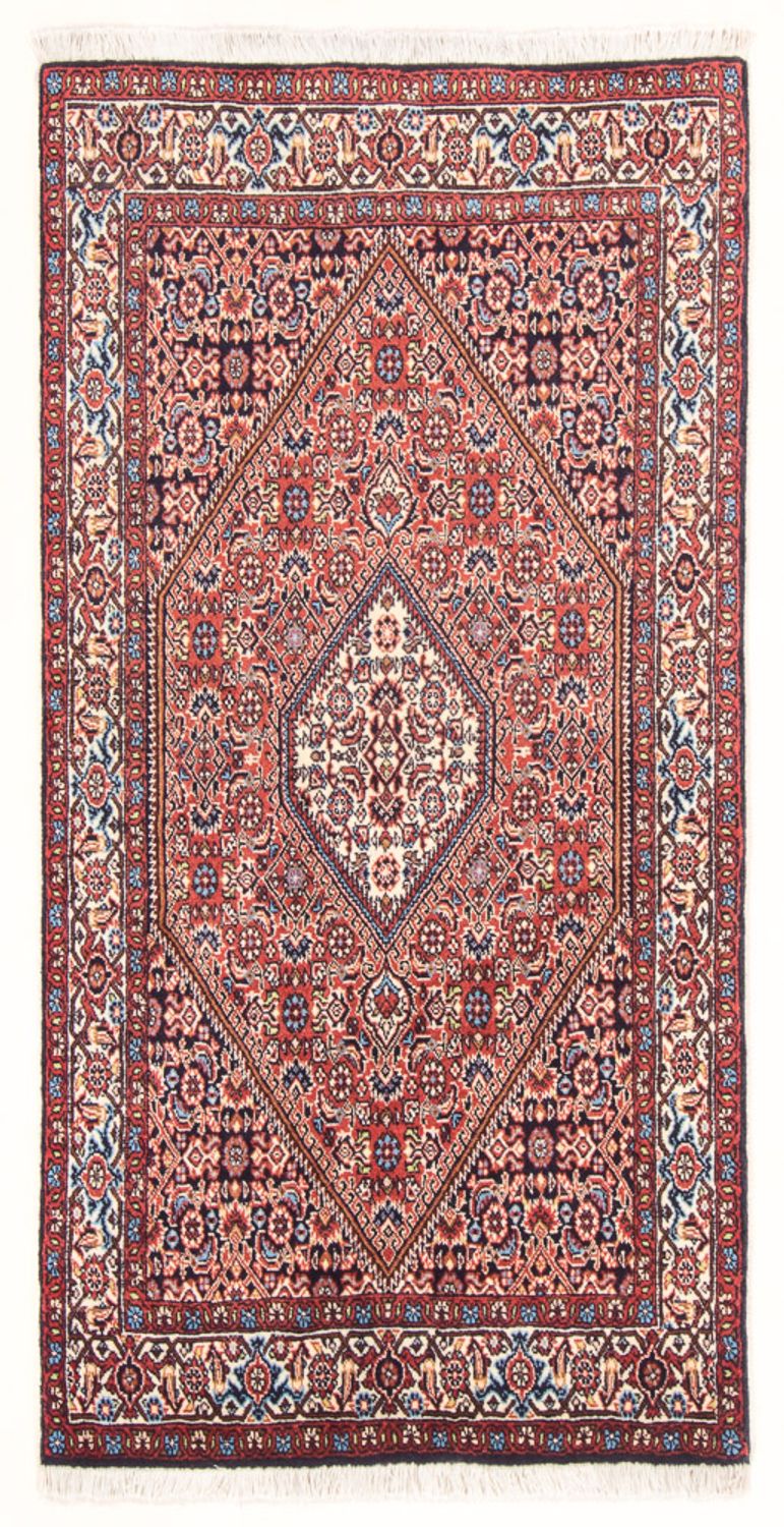 Persisk tæppe - Bijar - Royal - 151 x 82 cm - rød