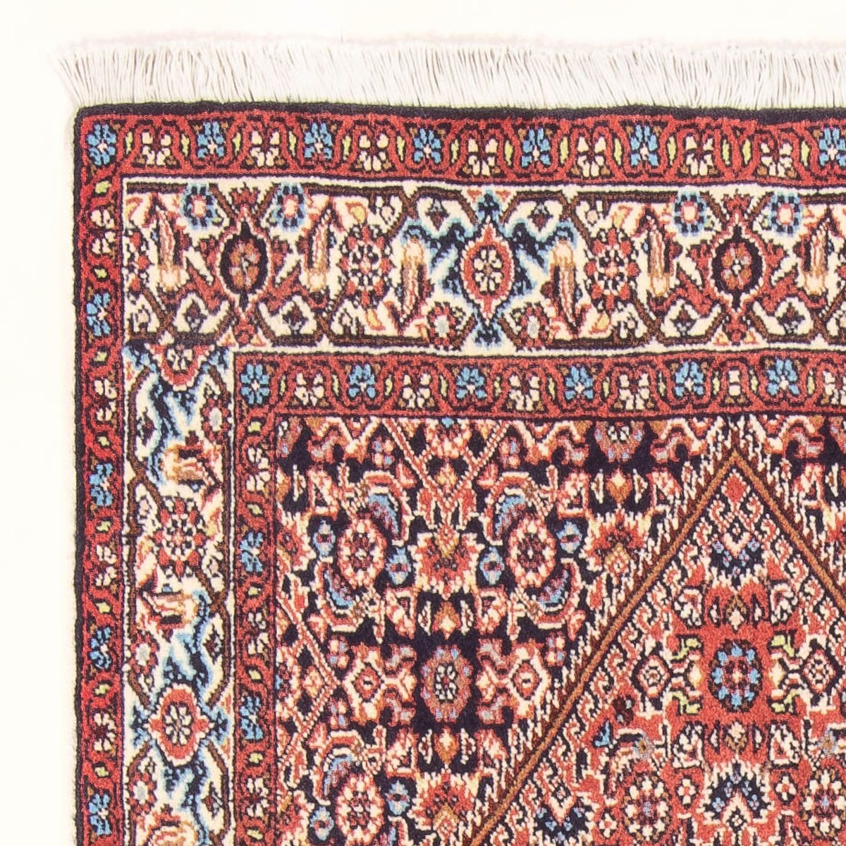 Bidjar - Bukan Tæppe 82x151cm - Persisk tæppe - rød