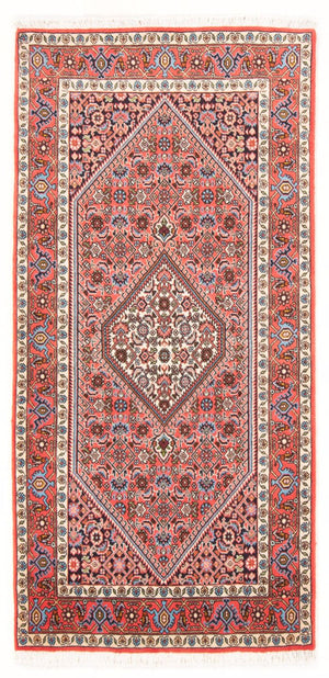 Persisk tæppe - Bijar - Royal - 160 x 83 cm - rød