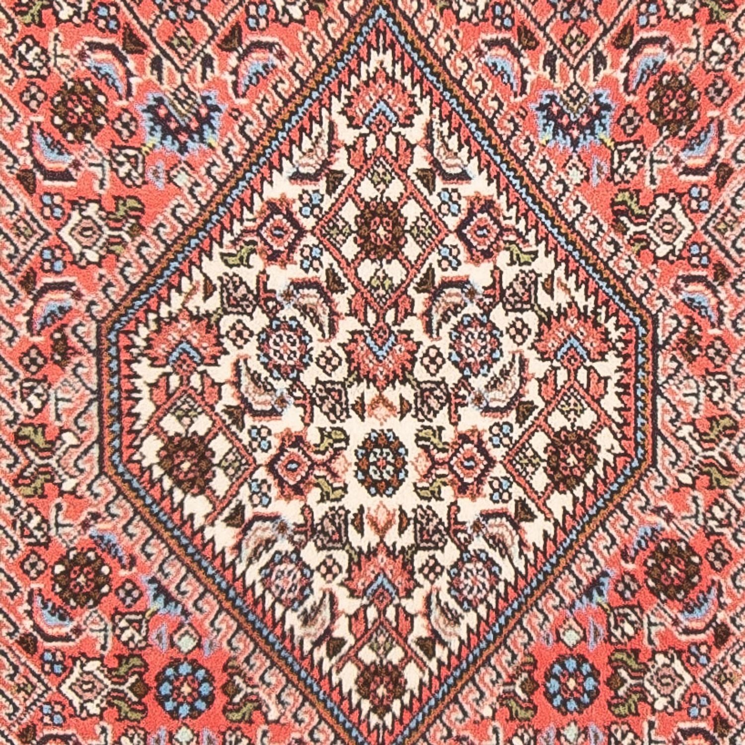 Persisk tæppe - Bijar - Royal - 160 x 83 cm - rød