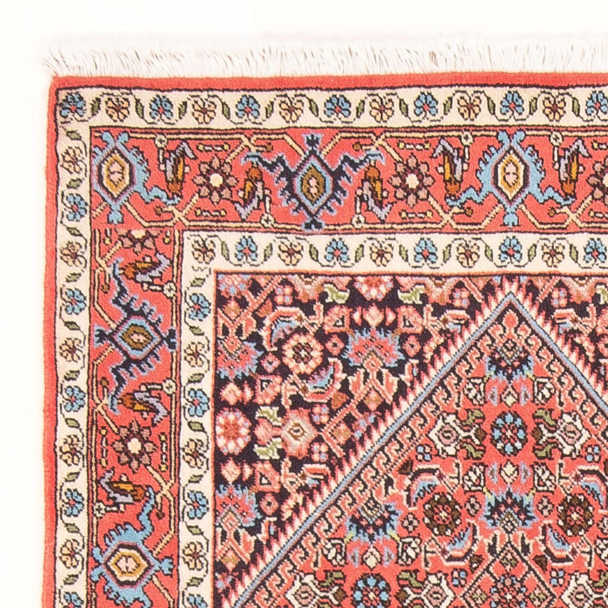 Bidjar - Bukan Tæppe 83x160cm - Persisk tæppe - rød