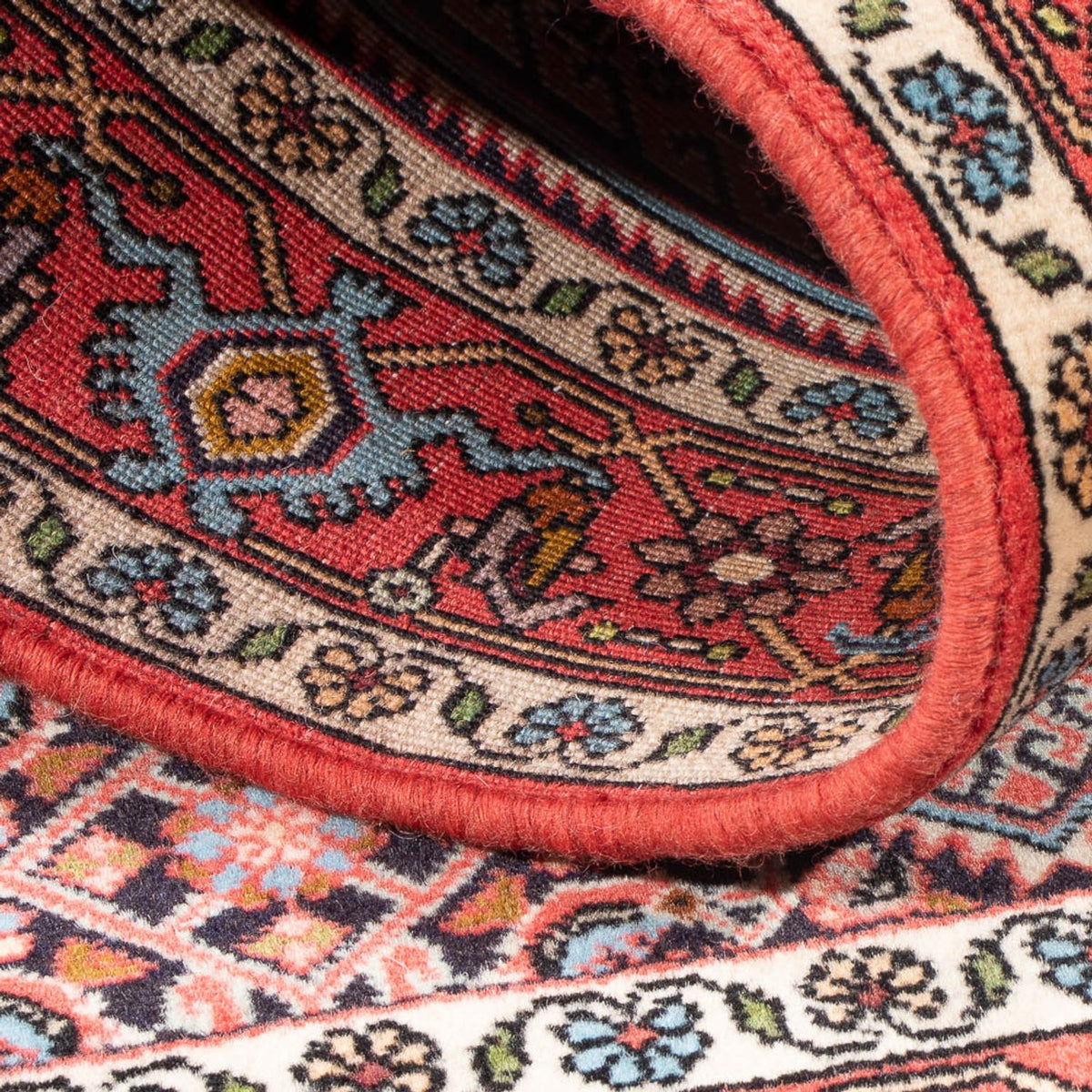 Persisk tæppe - Bijar - Royal - 160 x 83 cm - rød