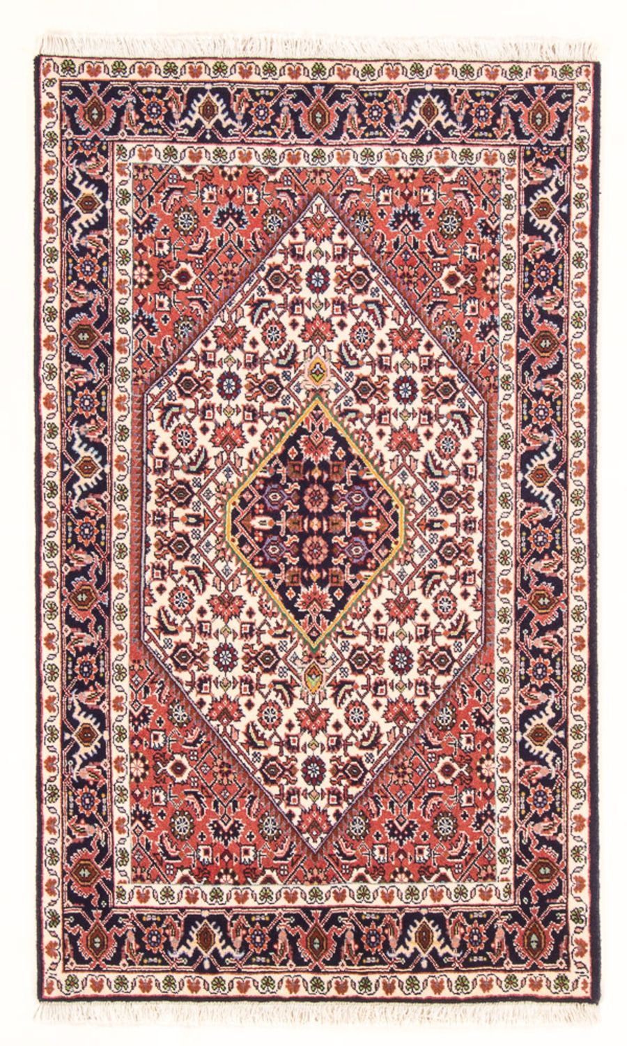 Persisk tæppe - Bijar - Royal - 138 x 84 cm - beige