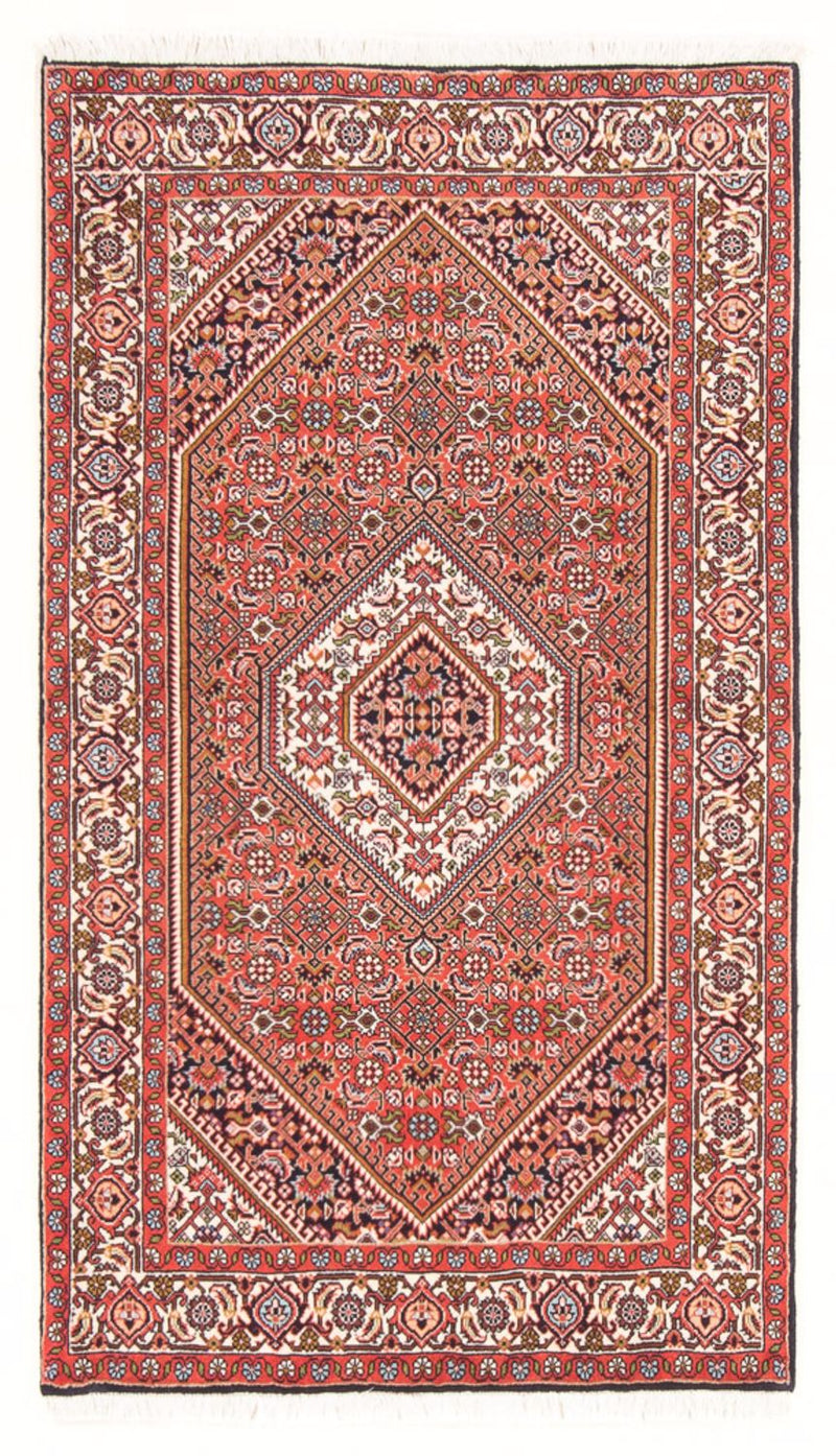 Persisk tæppe - Bijar - Royal - 138 x 84 cm - rød