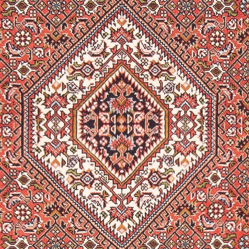 Persisk tæppe - Bijar - Royal - 138 x 84 cm - rød