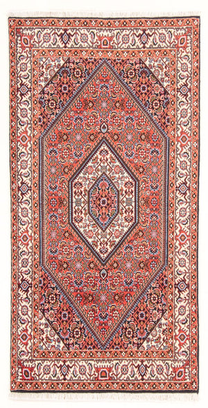 Persisk tæppe - Bijar - Royal - 154 x 83 cm - rød