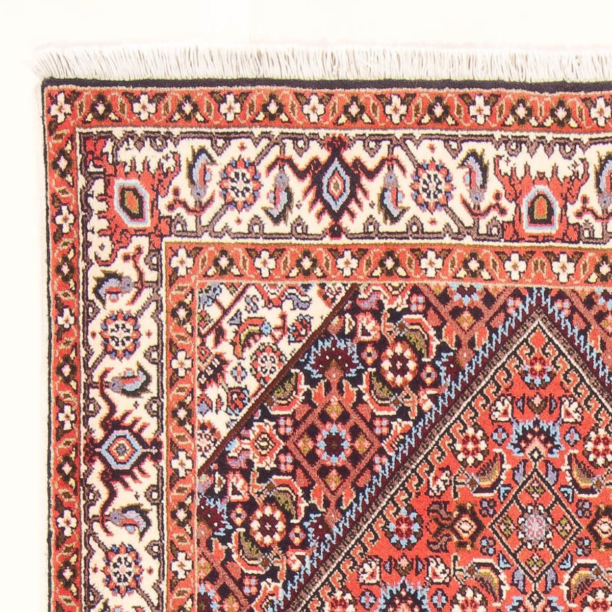 Bidjar - Bukan Tæppe 83x154cm - Persisk tæppe - rød