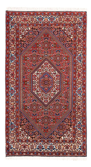 Persisk tæppe - Bijar - Royal - 144 x 83 cm - rød