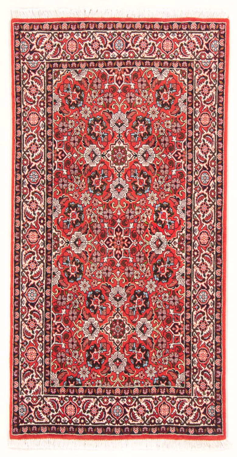 Persisk tæppe - Bijar - Royal - 148 x 82 cm - rød