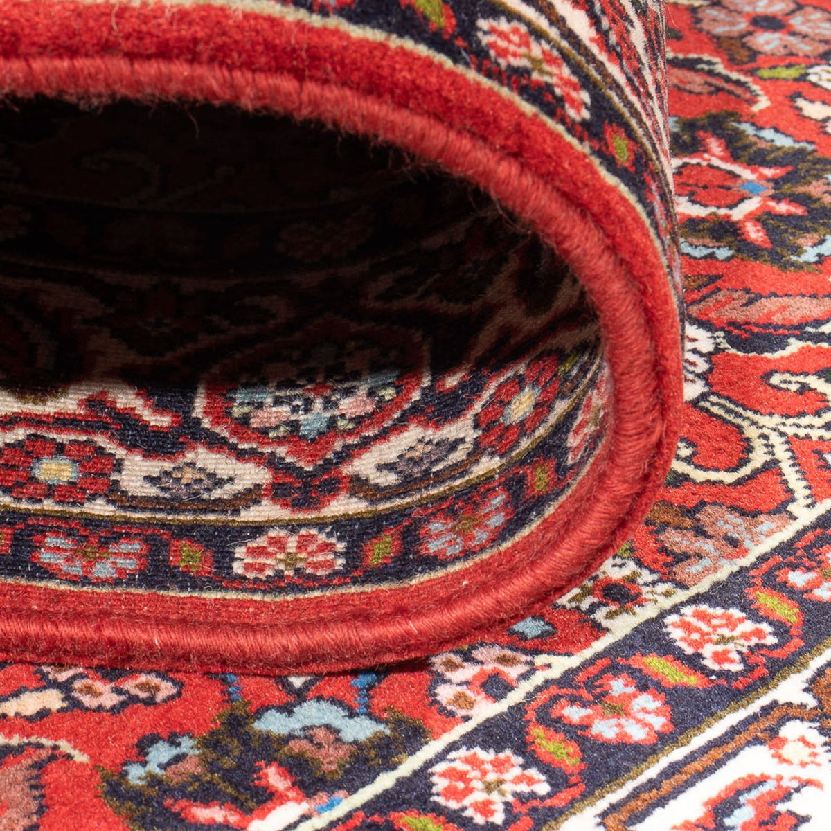 Persisk tæppe - Bijar - Royal - 148 x 82 cm - rød