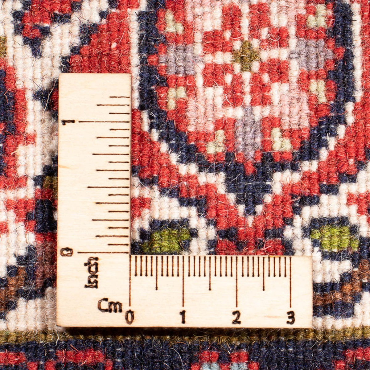 Persisk tæppe - Bijar - Royal - 148 x 82 cm - rød