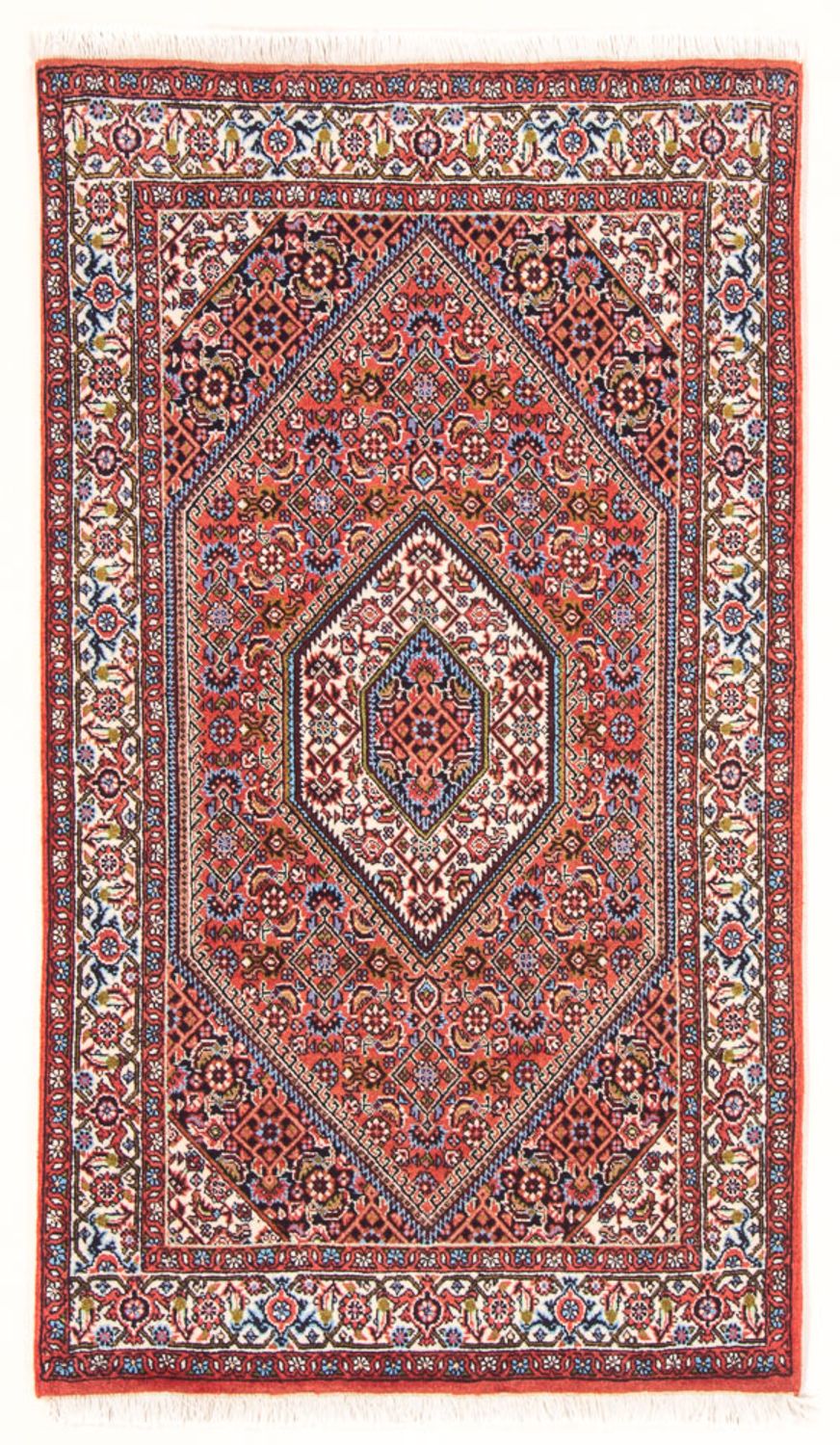 Persisk tæppe - Bijar - Royal - 138 x 84 cm - rød