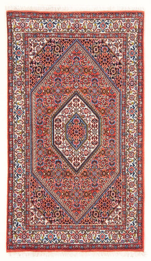 Persisk tæppe - Bijar - Royal - 138 x 84 cm - rød