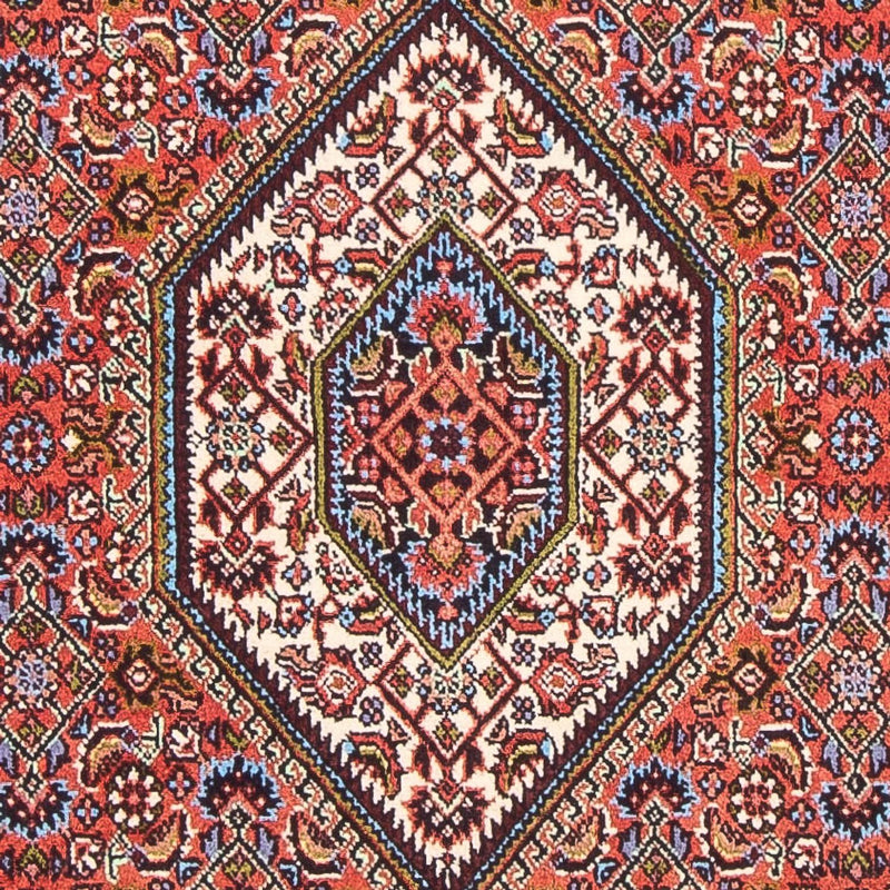 Persisk tæppe - Bijar - Royal - 138 x 84 cm - rød
