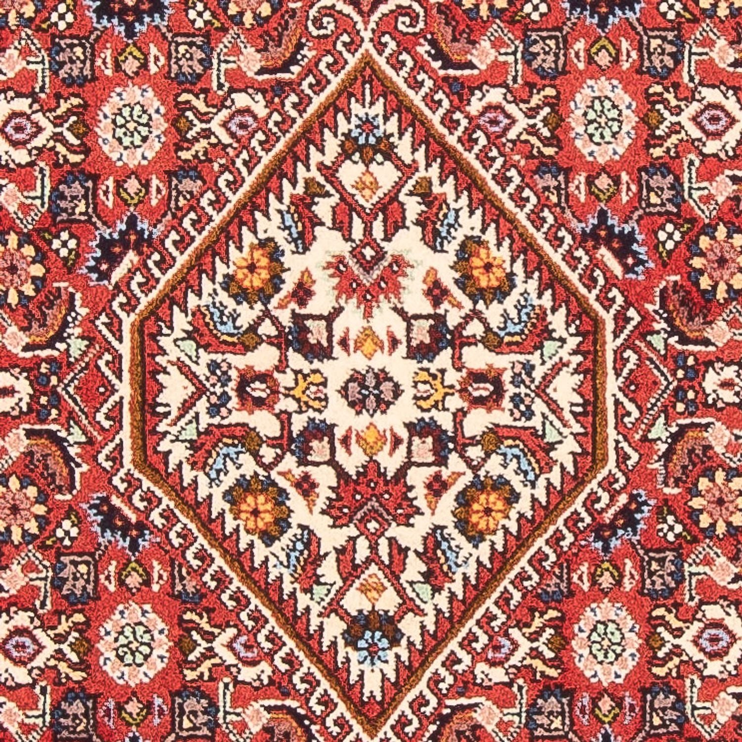 Persisk tæppe - Bijar - Royal - 145 x 84 cm - rød