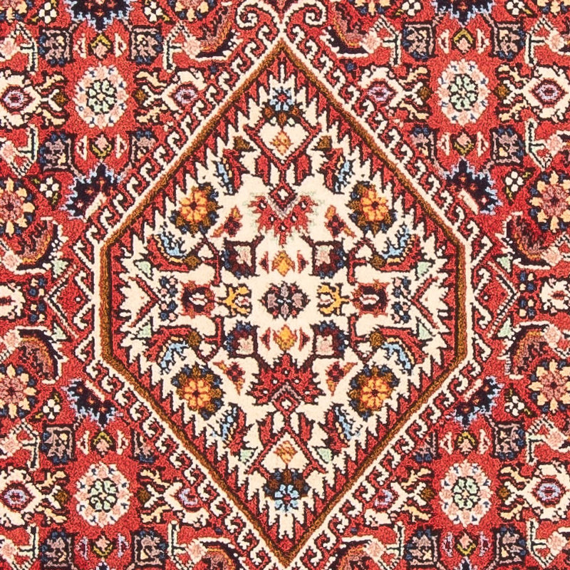 Persisk tæppe - Bijar - Royal - 145 x 84 cm - rød