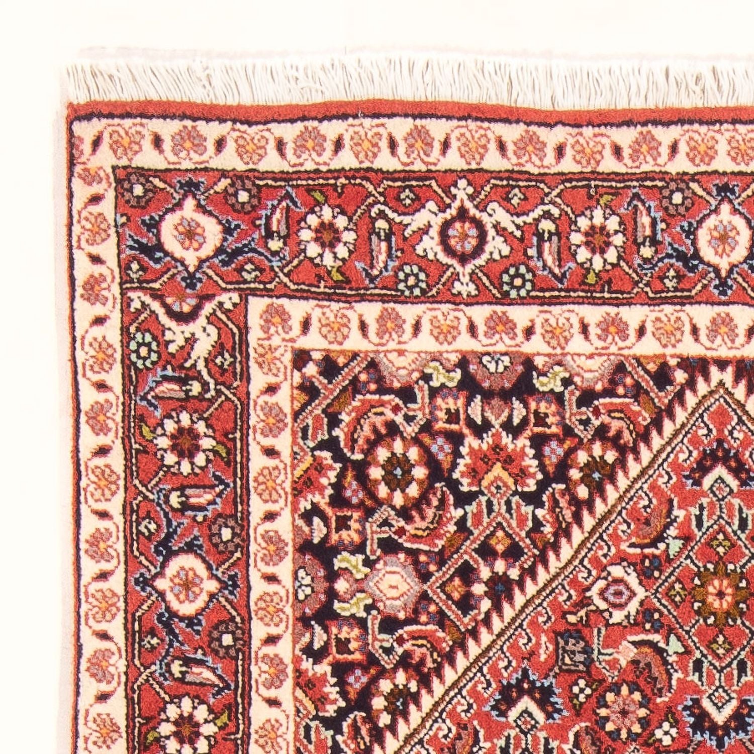 Persisk tæppe - Bijar - Royal - 145 x 84 cm - rød