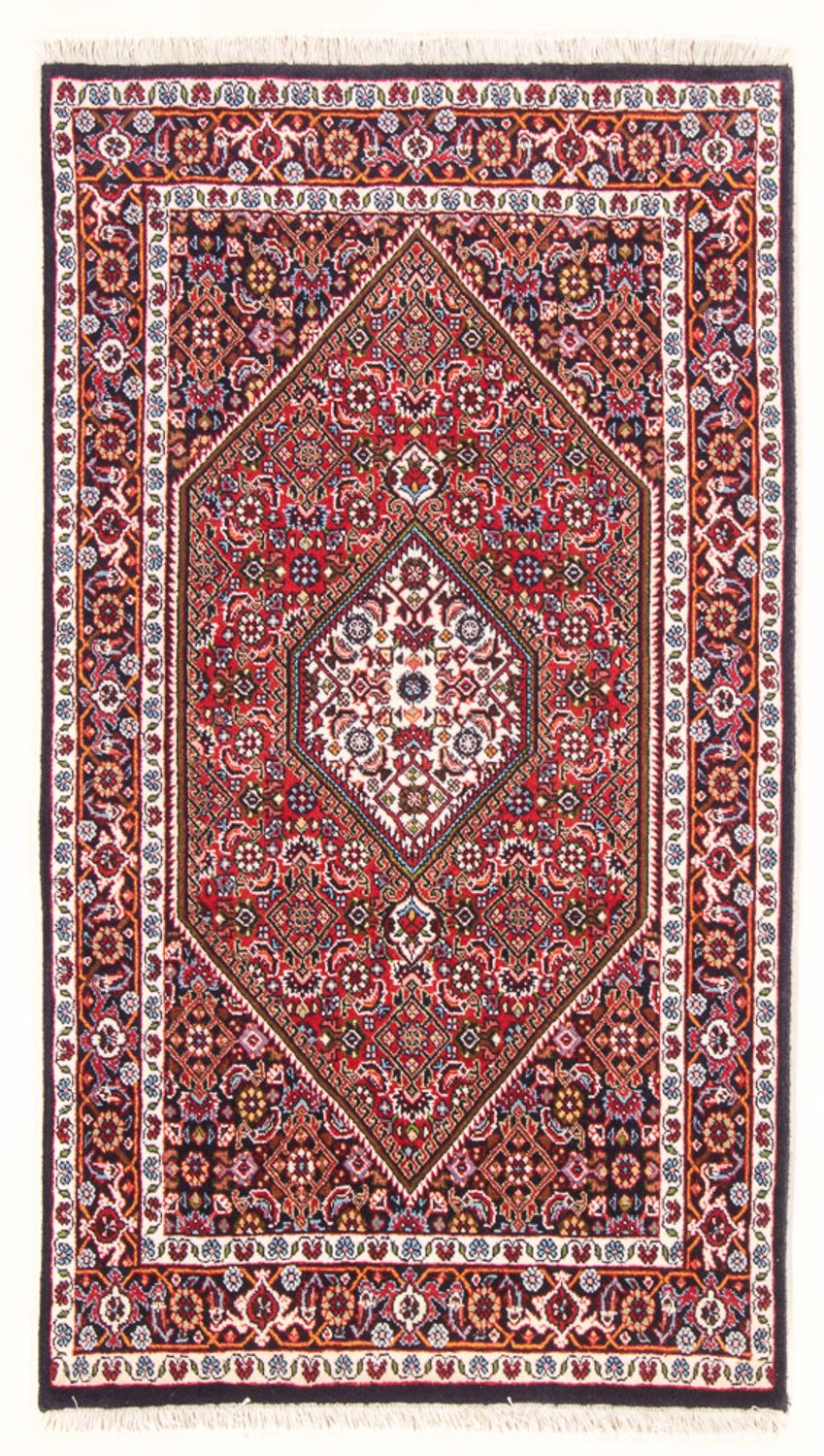Persisk tæppe - Bijar - Royal - 138 x 83 cm - rød