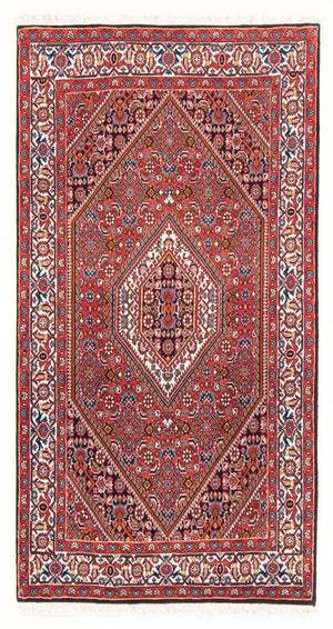 Persisk tæppe - Bijar - Royal - 150 x 83 cm - rød