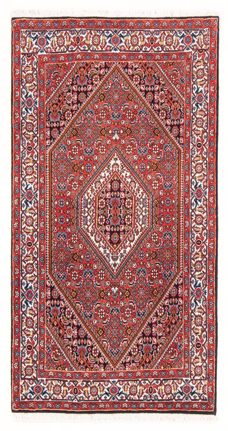 Persisk tæppe - Bijar - Royal - 150 x 83 cm - rød