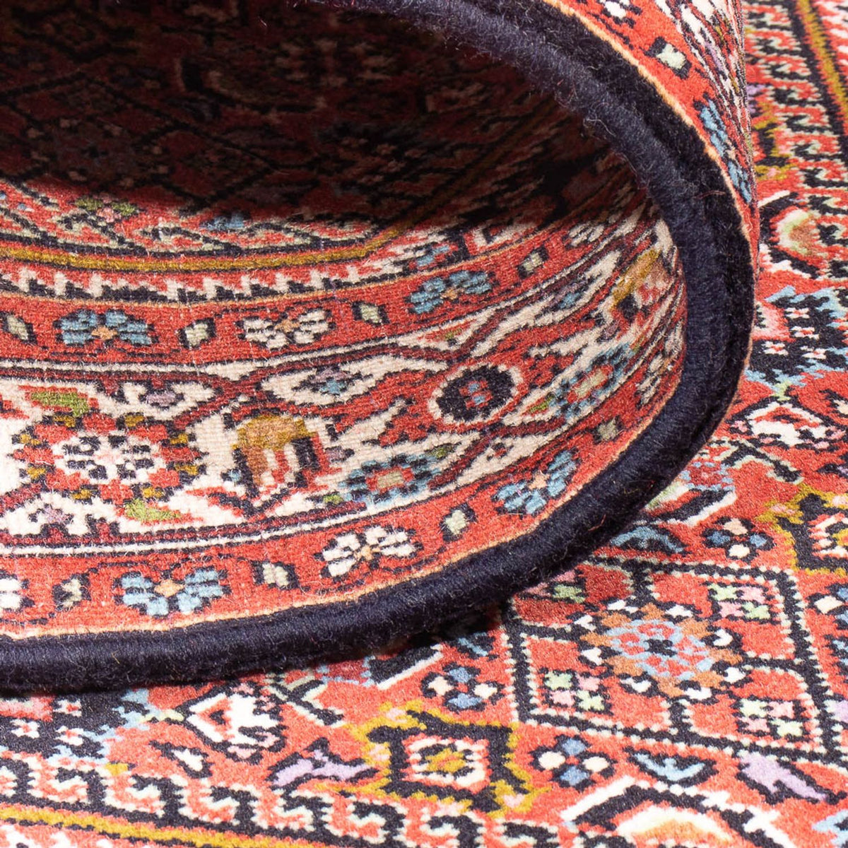 Persisk tæppe - Bijar - Royal - 150 x 83 cm - rød