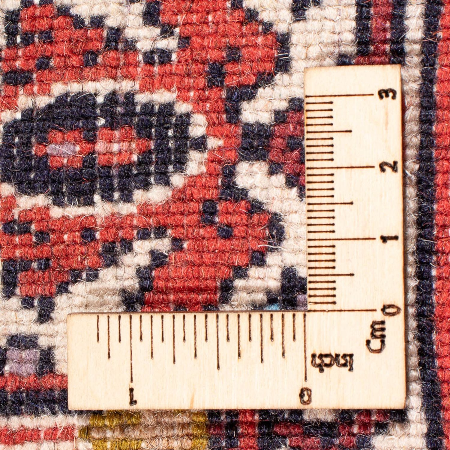 Persisk tæppe - Bijar - Royal - 150 x 83 cm - rød