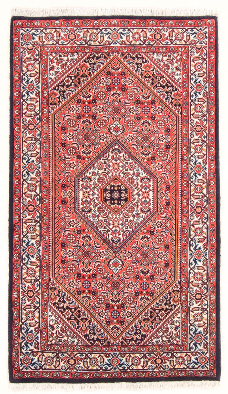 Persisk tæppe - Bijar - Royal - 144 x 90 cm - rød