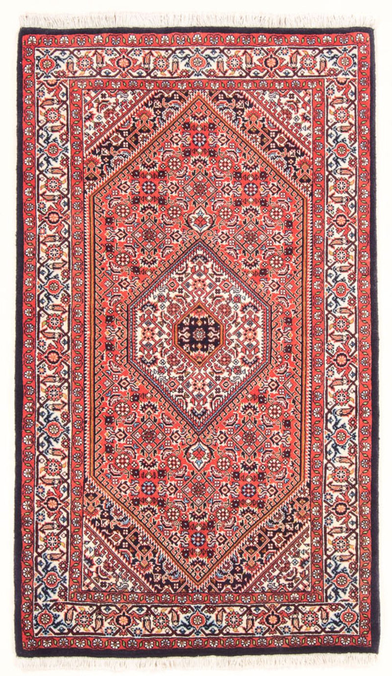 Persisk tæppe - Bijar - Royal - 144 x 90 cm - rød