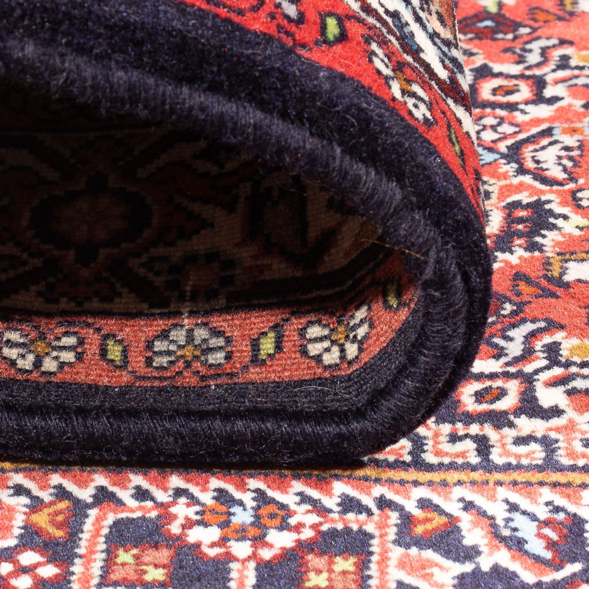 Persisk tæppe - Bijar - Royal - 144 x 90 cm - rød