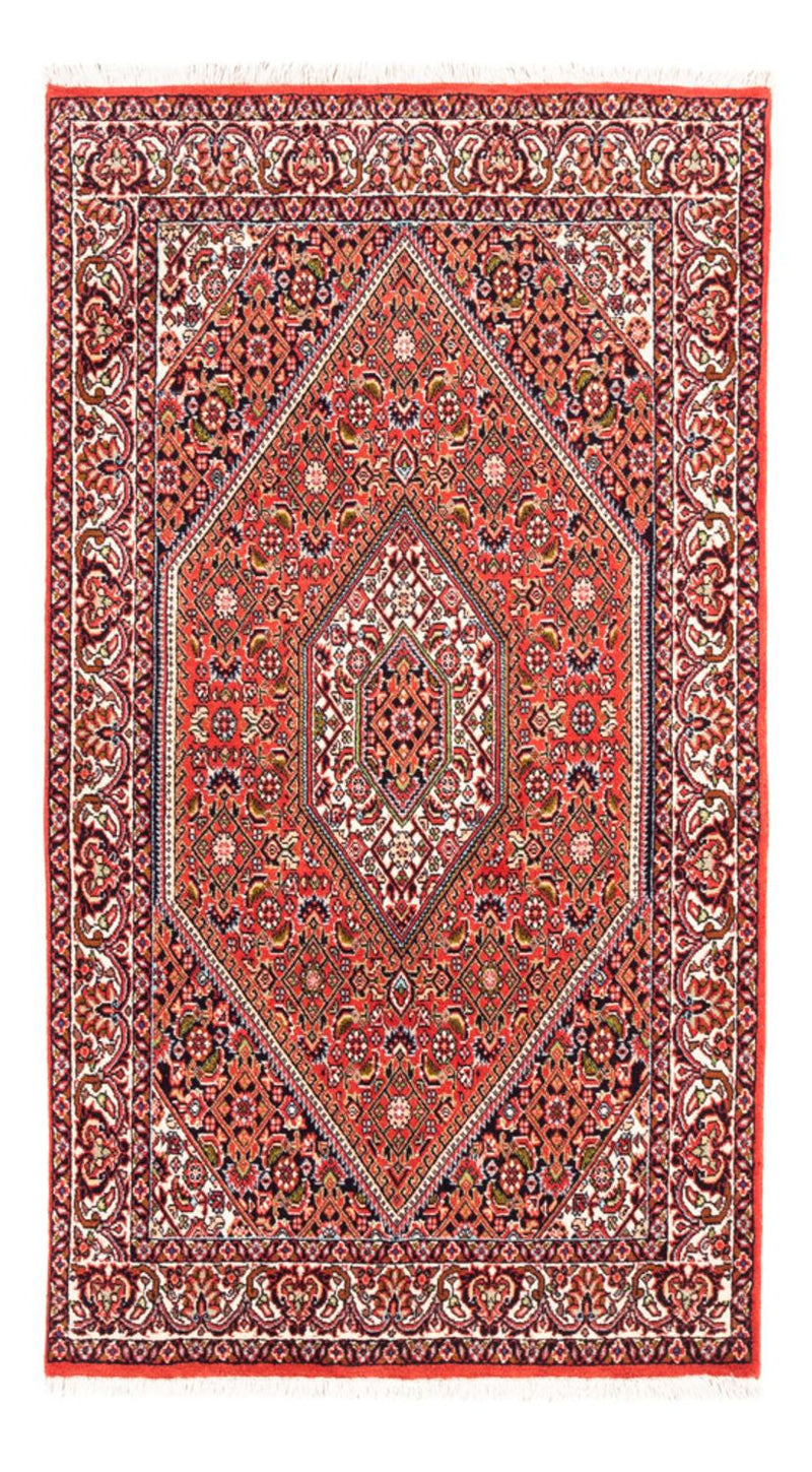Persisk tæppe - Bijar - Royal - 140 x 82 cm - rød