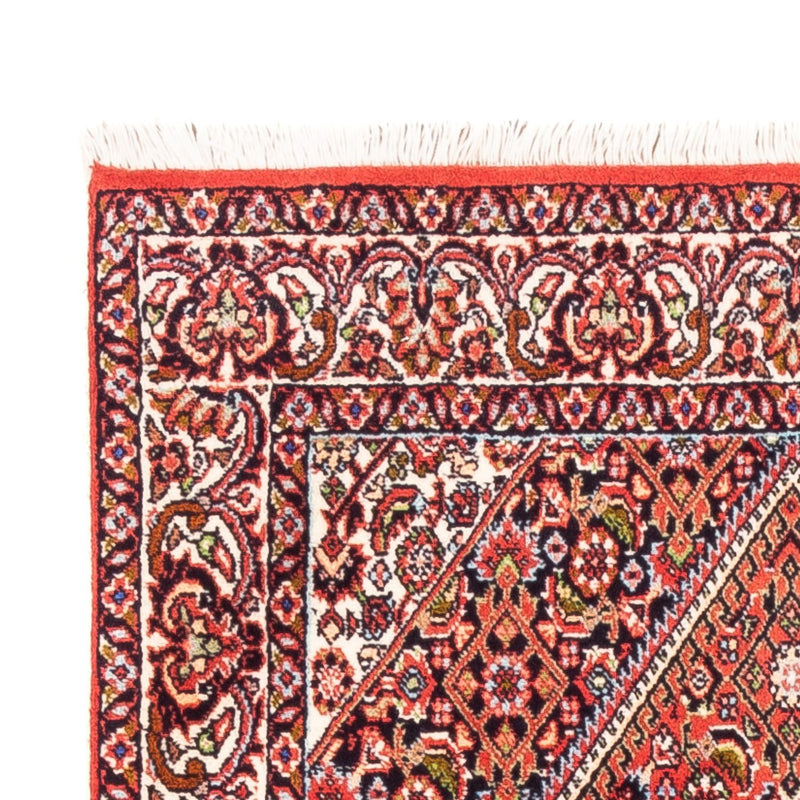 Persisk tæppe - Bijar - Royal - 140 x 82 cm - rød