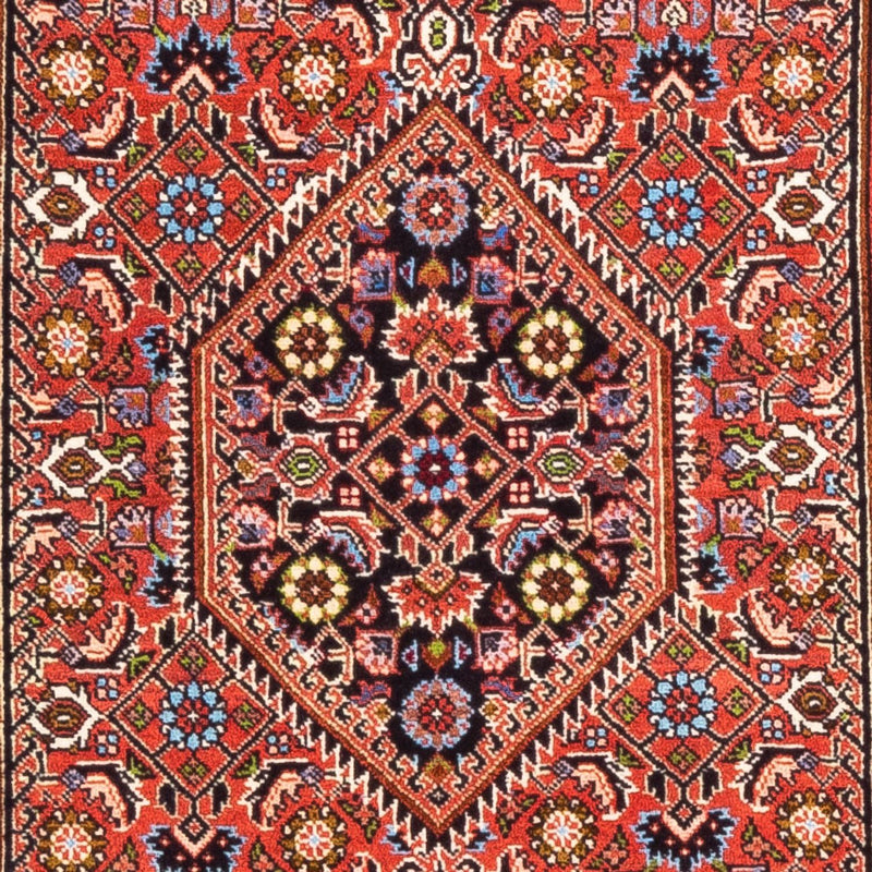 Persisk tæppe - Bijar - Royal - 145 x 84 cm - rød