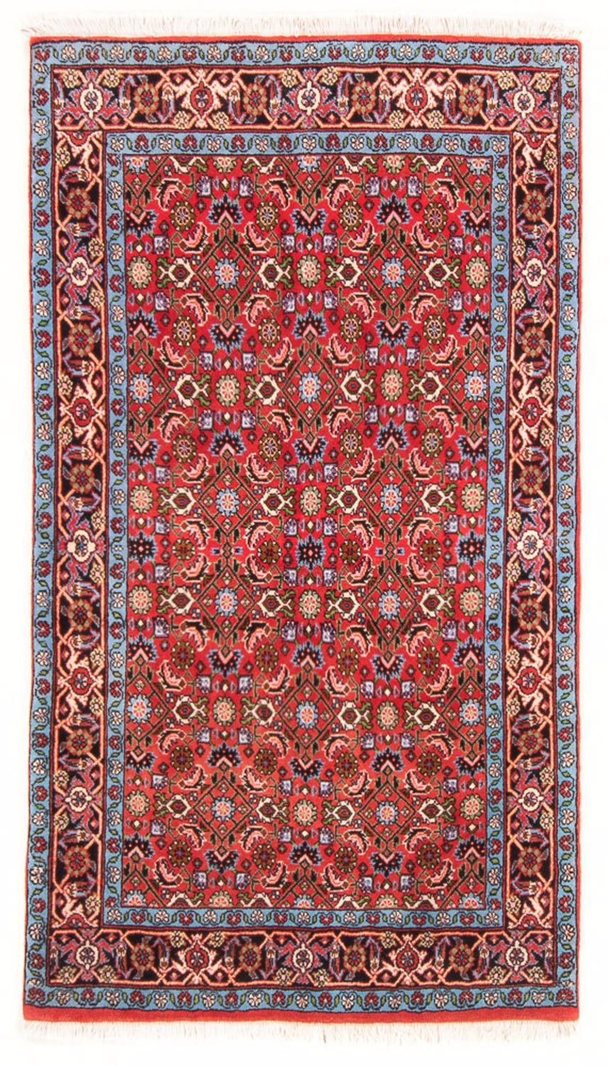 Persisk tæppe - Bijar - Royal - 137 x 84 cm - rød