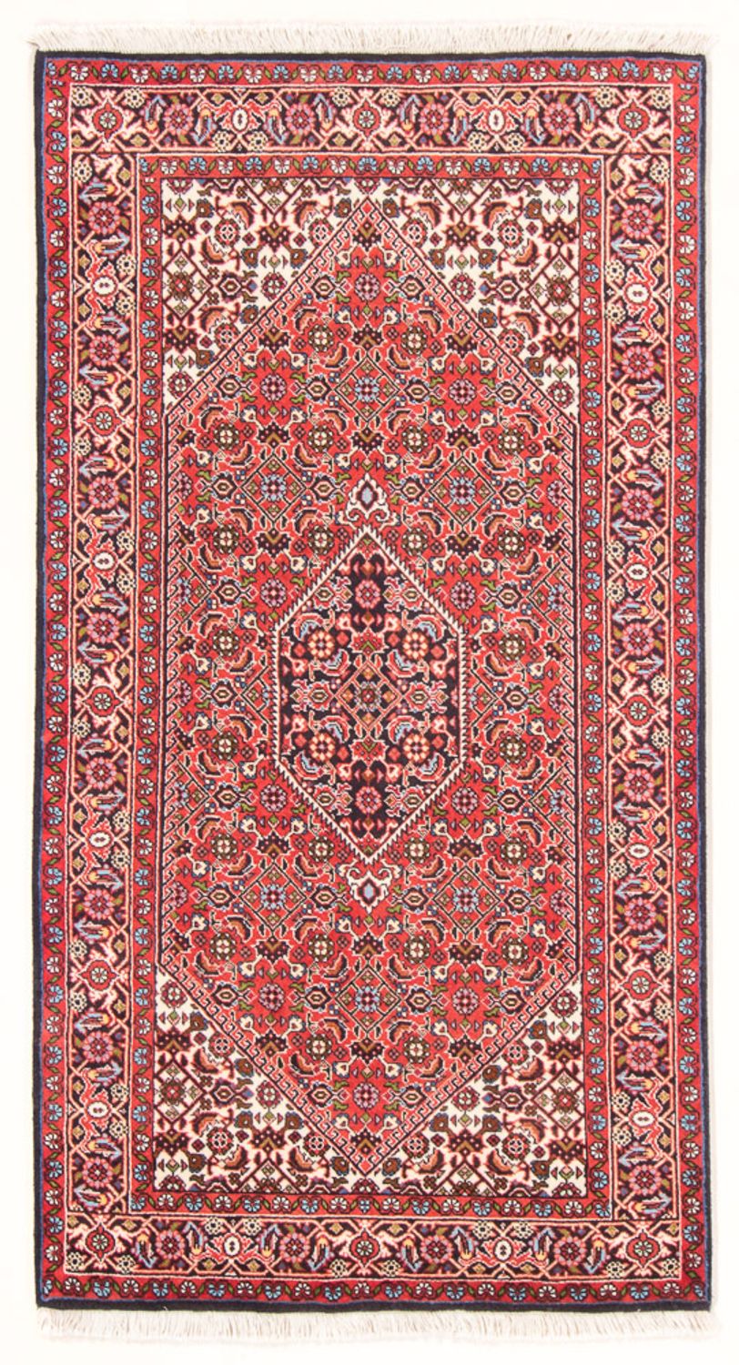 Persisk tæppe - Bijar - Royal - 152 x 82 cm - rød