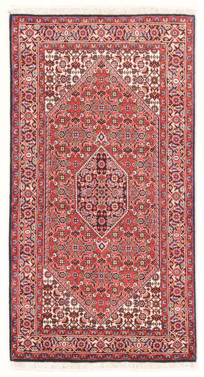 Bidjar - Bukan Tæppe 82x152cm - Persisk tæppe - rød