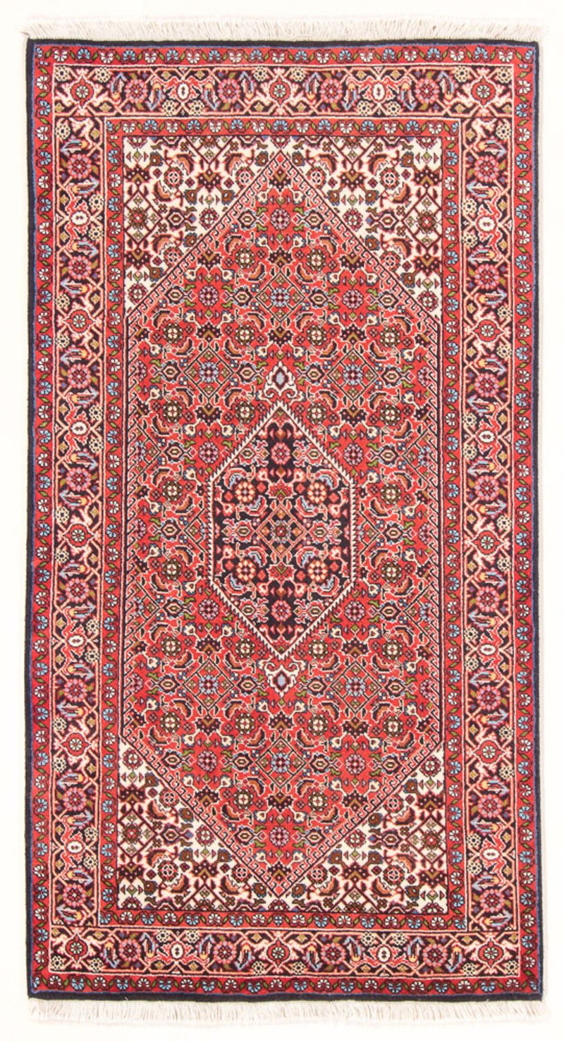 Persisk tæppe - Bijar - Royal - 152 x 82 cm - rød