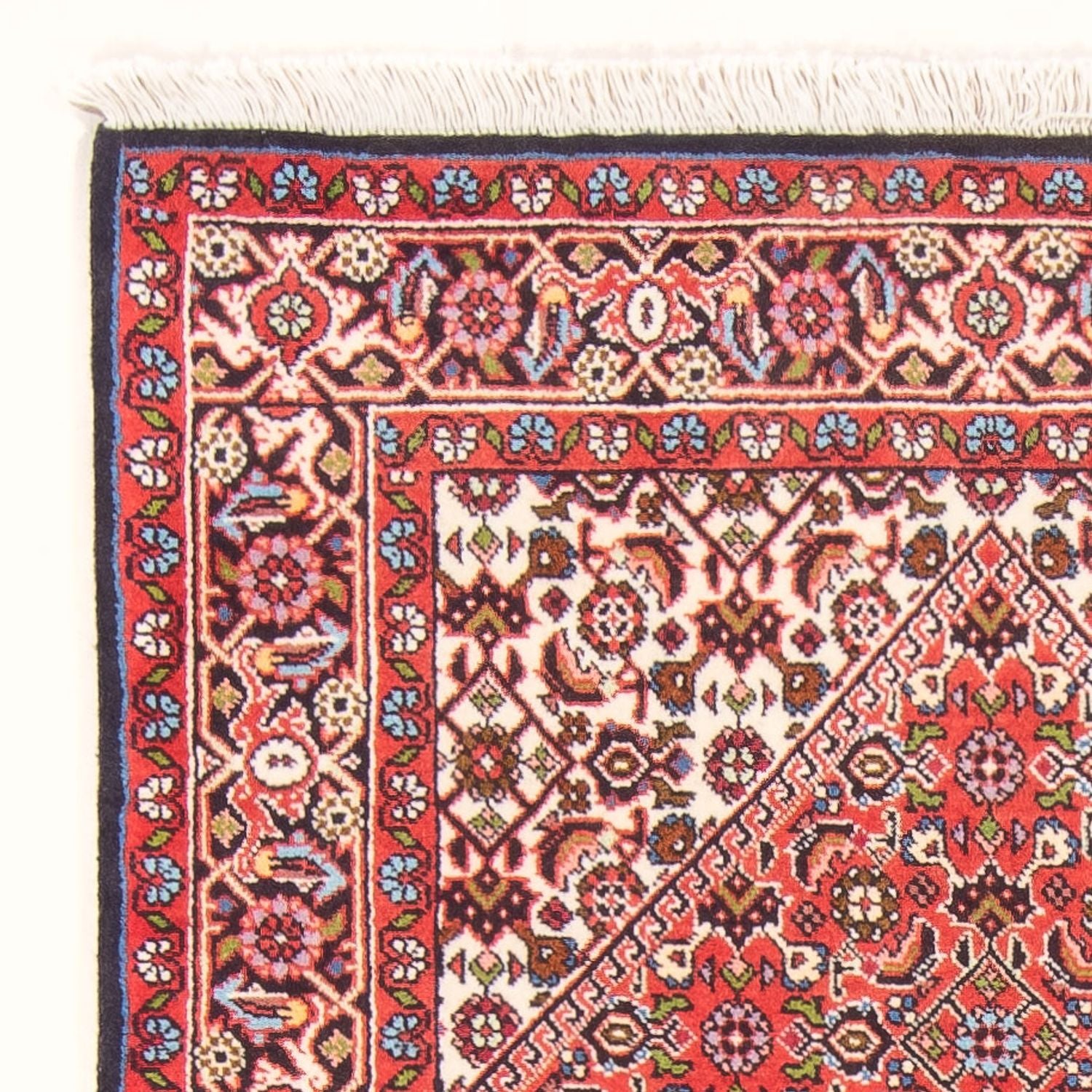 Persisk tæppe - Bijar - Royal - 152 x 82 cm - rød