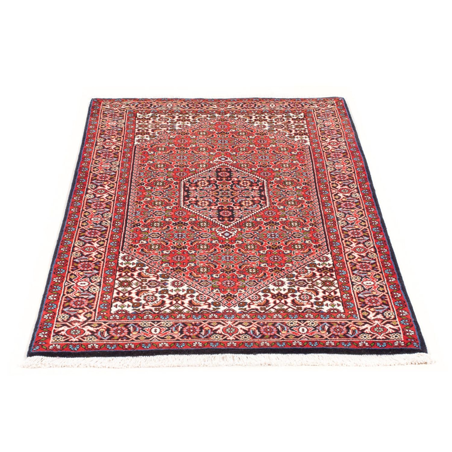 Persisk tæppe - Bijar - Royal - 152 x 82 cm - rød