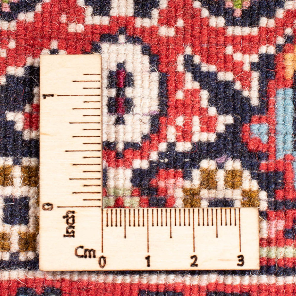 Persisk tæppe - Bijar - Royal - 152 x 82 cm - rød