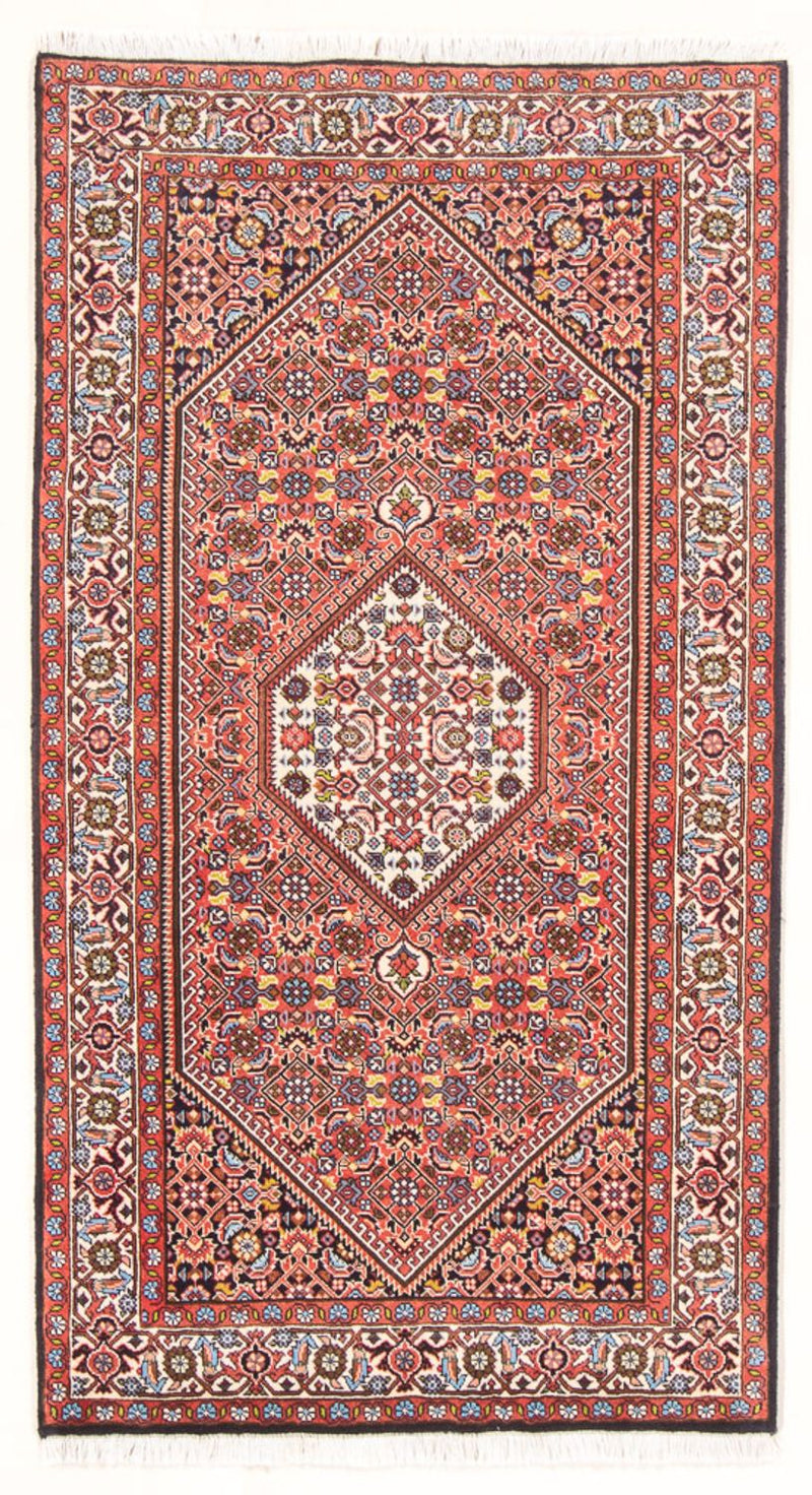 Persisk tæppe - Bijar - Royal - 144 x 83 cm - rød