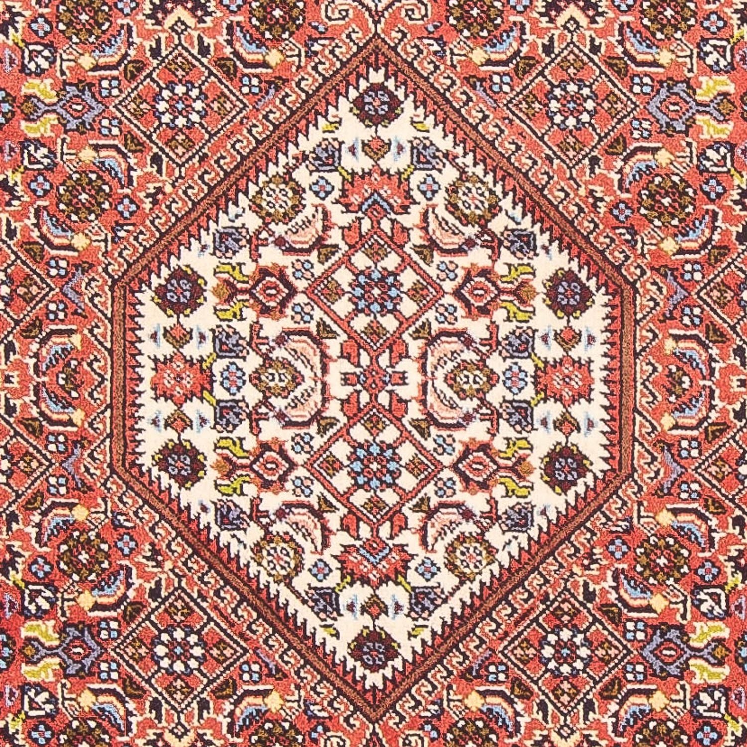Persisk tæppe - Bijar - Royal - 144 x 83 cm - rød