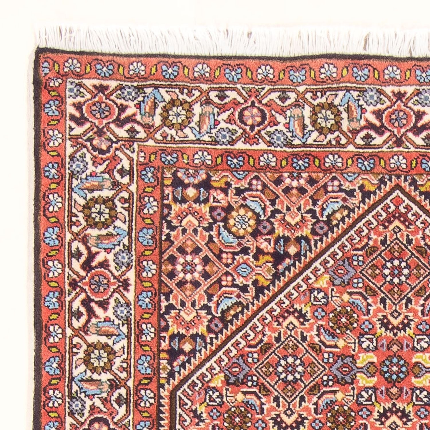 Persisk tæppe - Bijar - Royal - 144 x 83 cm - rød