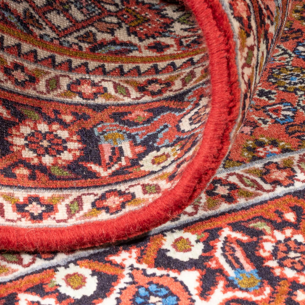 Persisk tæppe - Bijar - Royal - 137 x 85 cm - rød