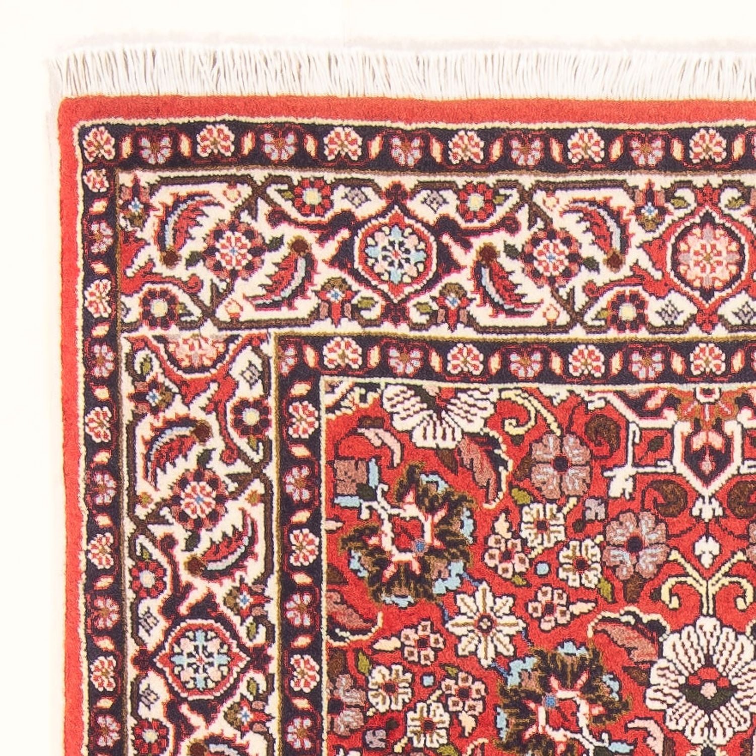 Persisk tæppe - Bijar - Royal - 143 x 82 cm - rød