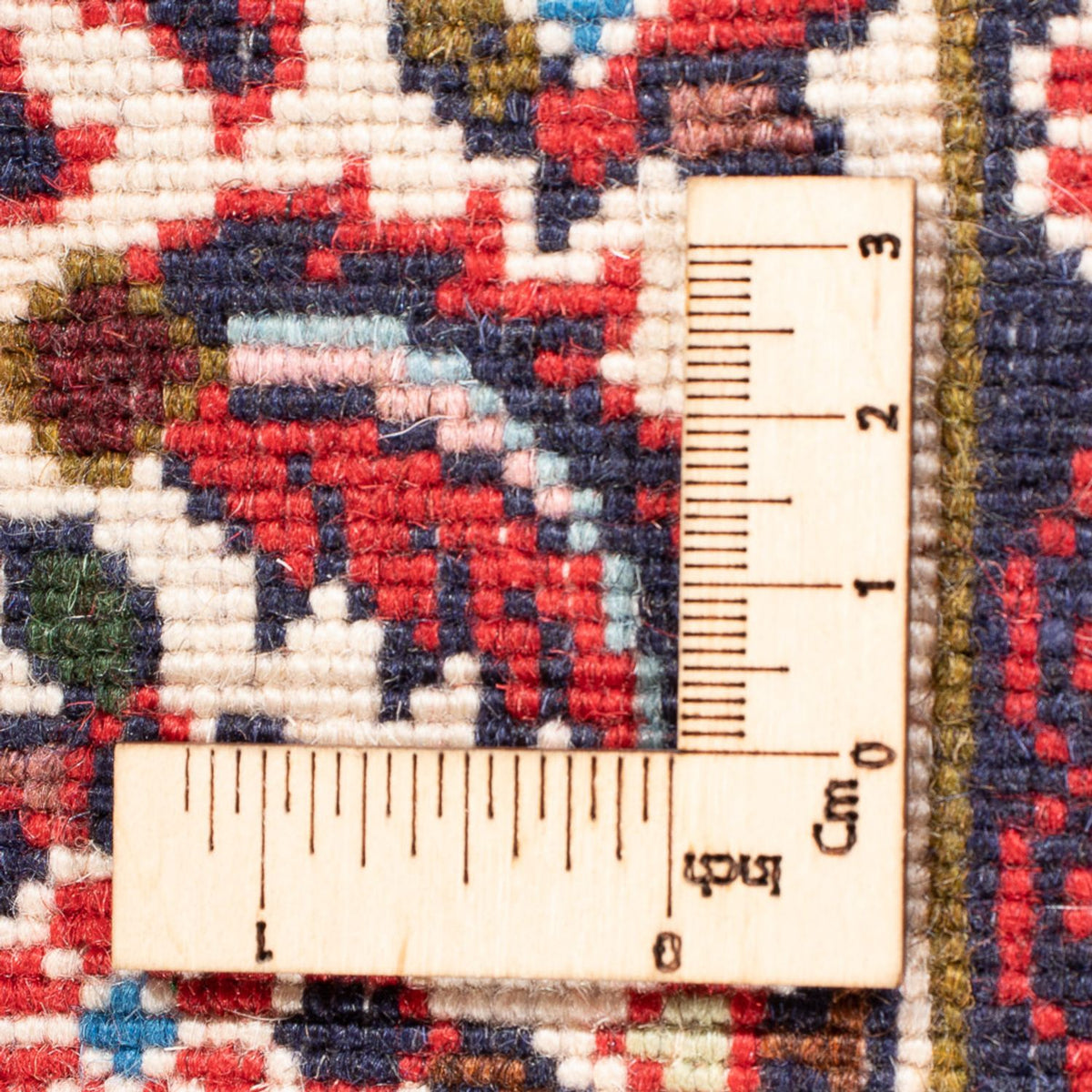 Persisk tæppe - Bijar - Royal - 143 x 82 cm - rød